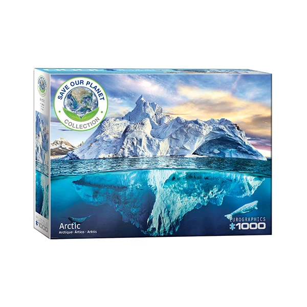 پازل 1000 تکه یوروگرافیکس پازلز طرح Artic کد 5539