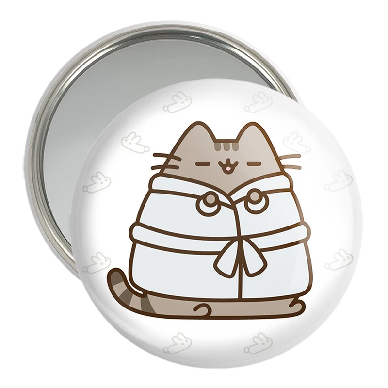 آینه جیبی خندالو مدل پوشین گربه بامزه کد 26595