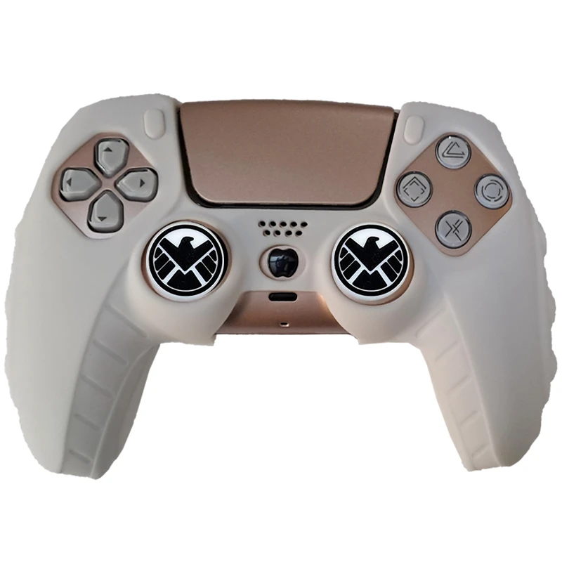 محافظ دسته بازی پلی استیشن 5 مدل Anti Slip PS5576 به همراه روکش آنالوگ