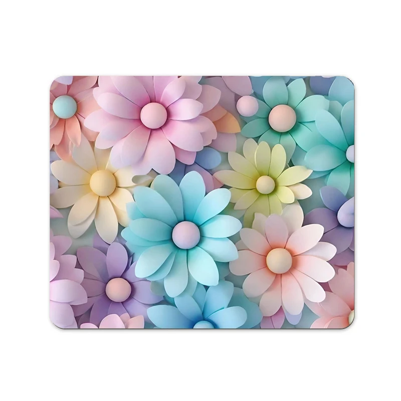ماوس پد پاد آفرین مدل گل ها کد DKMP3 سایز 24*19 سانتی متر