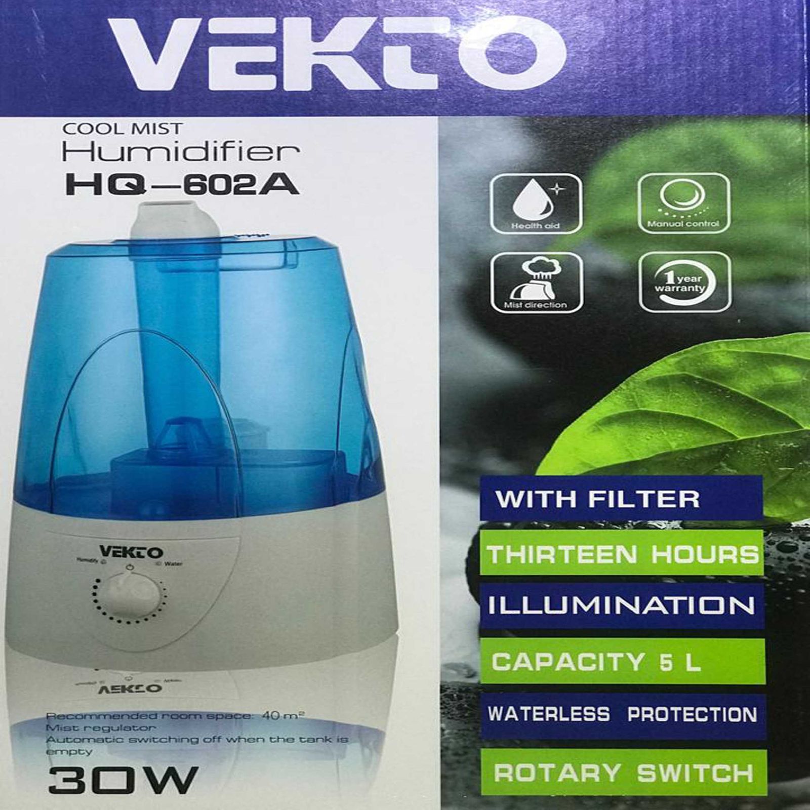 دستگاه بخور سرد وکتو مدل HQ-602A - - 3