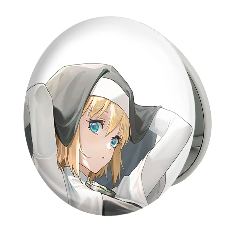 آینه جیبی خندالو طرح آیریس انیمه نیروی آتش مدل تاشو کد 32227