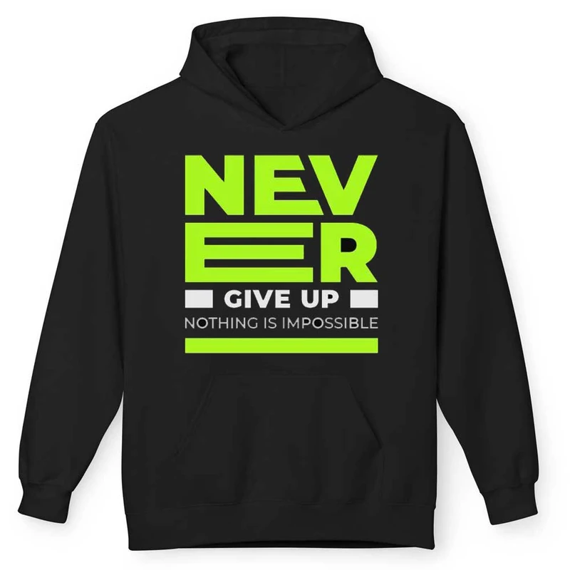 هودی مردانه مدل جمله انگیزشی کد 2-165