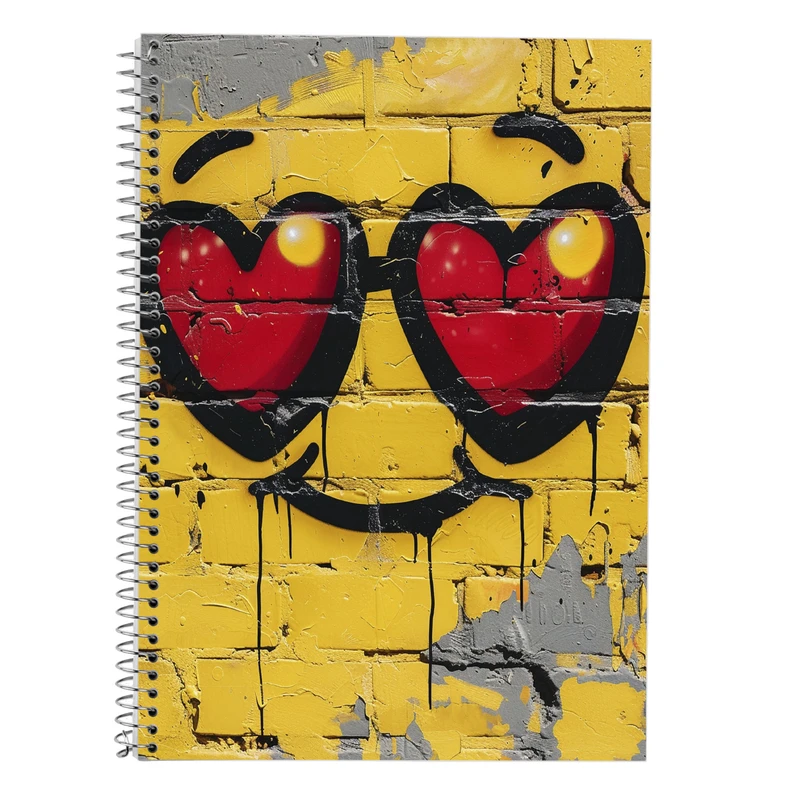 دفتر زبان 50 برگ مدوپد طرح عاشقانه love کد DF14269