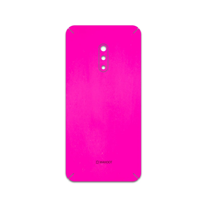 برچسب پوششی ماهوت مدل Phosphorus-Pink مناسب برای گوشی موبایل اپو Realme X
