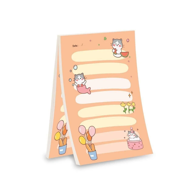  کاغذ یادداشت مدل گربه سایز ۱۱*۱۷ سانتی متر