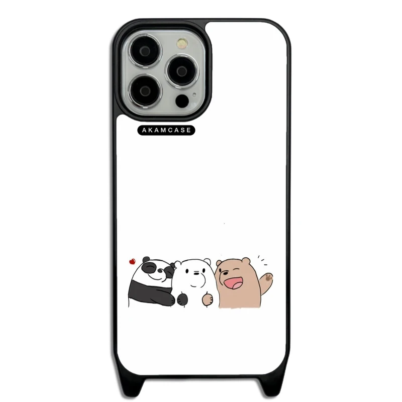 کاور آکام مدل AMCWLA13PROMAX-BARE BEAR14 مناسب برای گوشی موبایل اپل iPhone 13 Pro Max