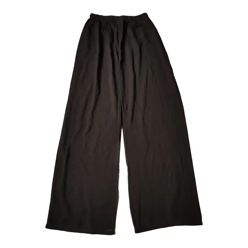 شلوار زنانه مدل نخی کد san960 رنگ مشکی