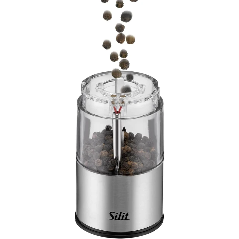 عکس شماره 4 : فلفل ساب و نمک ساب سیلیت مدل elektromuhlen بسته 2 عددی