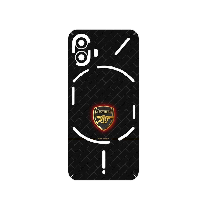 برچسب پوششی ماهوت مدل Arsenal مناسب برای گوشی موبایل ناتینگ Phone 2
