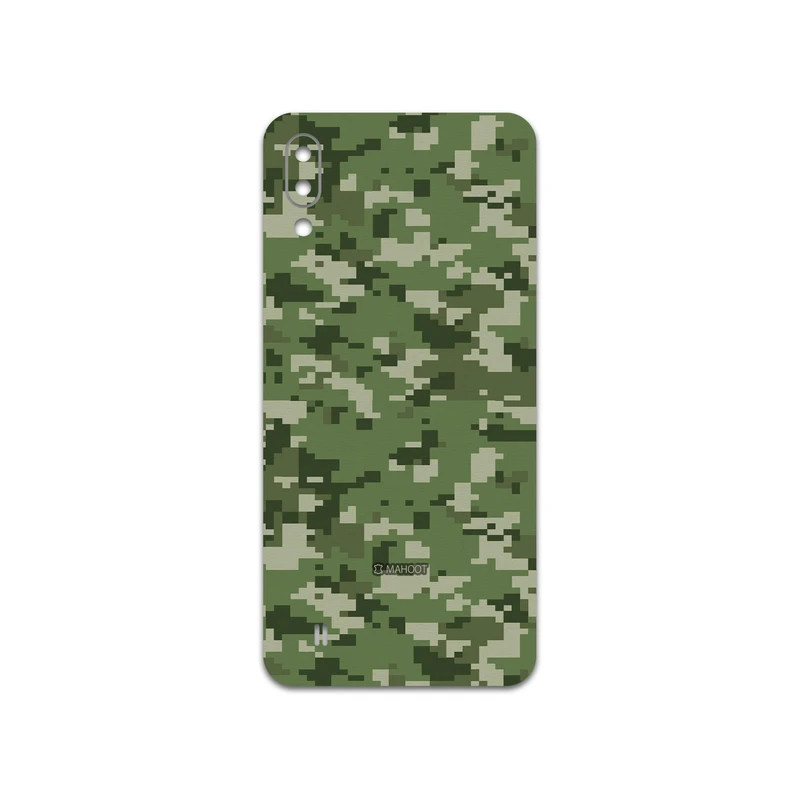 برچسب پوششی ماهوت مدل Army-Green-Pixel مناسب برای گوشی موبایل سامسونگ Galaxy M10