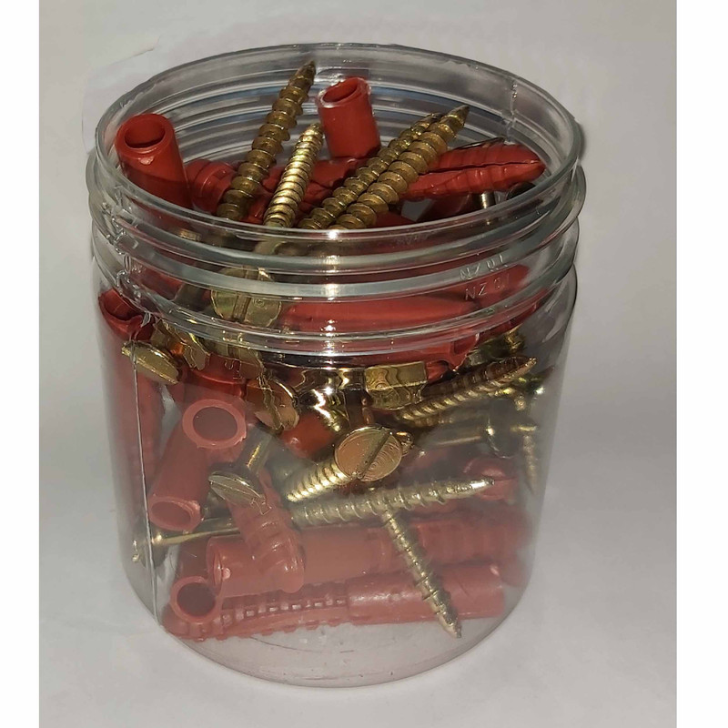 پیچ و رولپلاک مدل R6P50 مجموعه 50 عددی