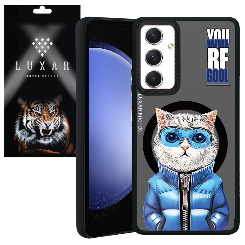 کاور لوکسار مدل s23fe - Rich Cat مناسب برای گوشی موبایل سامسونگ Galaxy S23 FE
