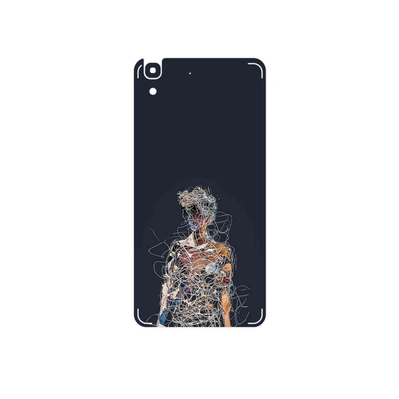 برچسب پوششی ماهوت مدل Strings Digital Art 1 مناسب برای گوشی موبایل هوآوی Y6 2015