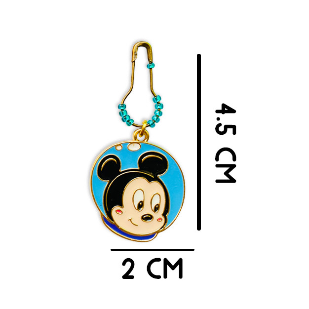 سنجاق سینه دخترانه طرح میکی موس کد B-03