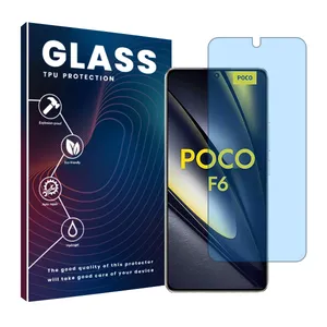 Glass Resistant model anti-blue screen protector suitable for Xiaomi Poco F6 mobile phone