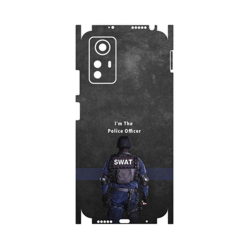 برچسب پوششی ماهوت مدل Police Officer-FullSkin مناسب برای گوشی موبایل شیائومی Redmi Note 12S