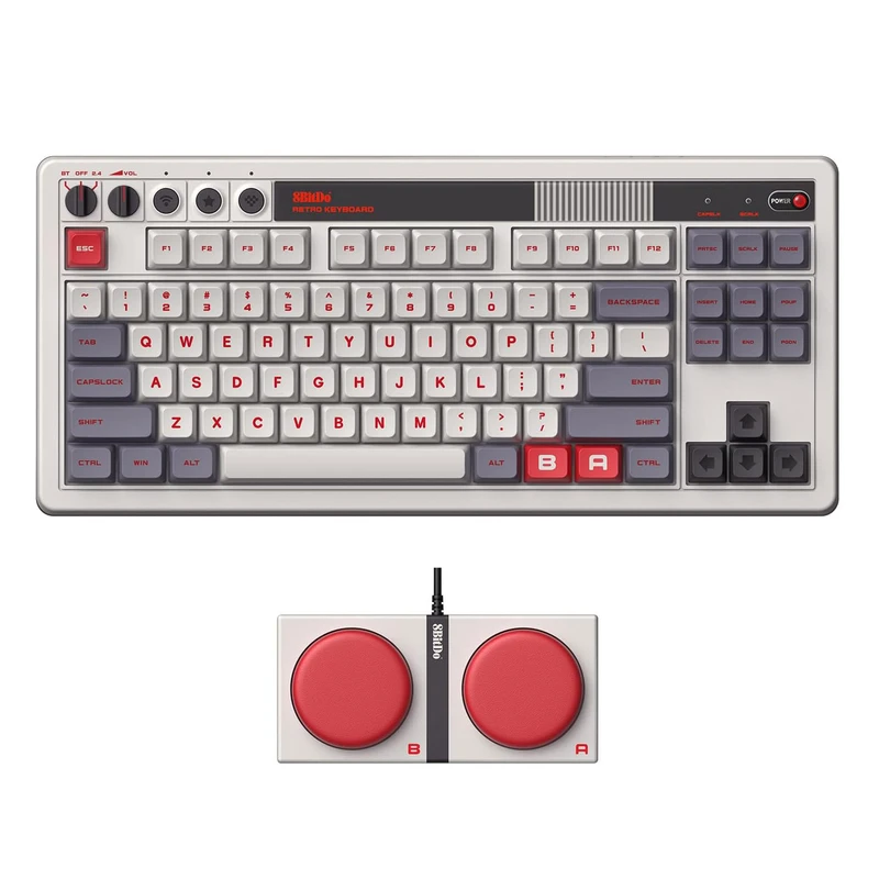 کیبورد مخصوص بازی ایت بیت دو مدل 8Bitdo Retro 