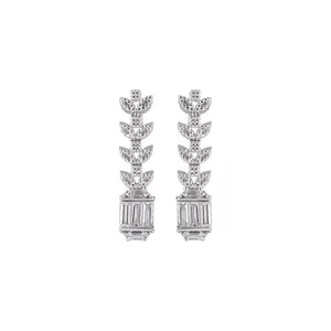 گوشواره طلا 18 عیار زنانه مدل 14762