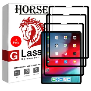   محافظ صفحه نمایش 5D هورس مدل FAG مناسب برای تبلت اپل iPad Pro 12.9 2018 بسته سه عددی