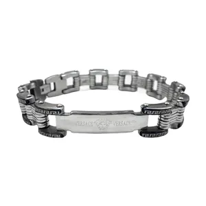 دستبند مردانه مدل استیل کد KD_1