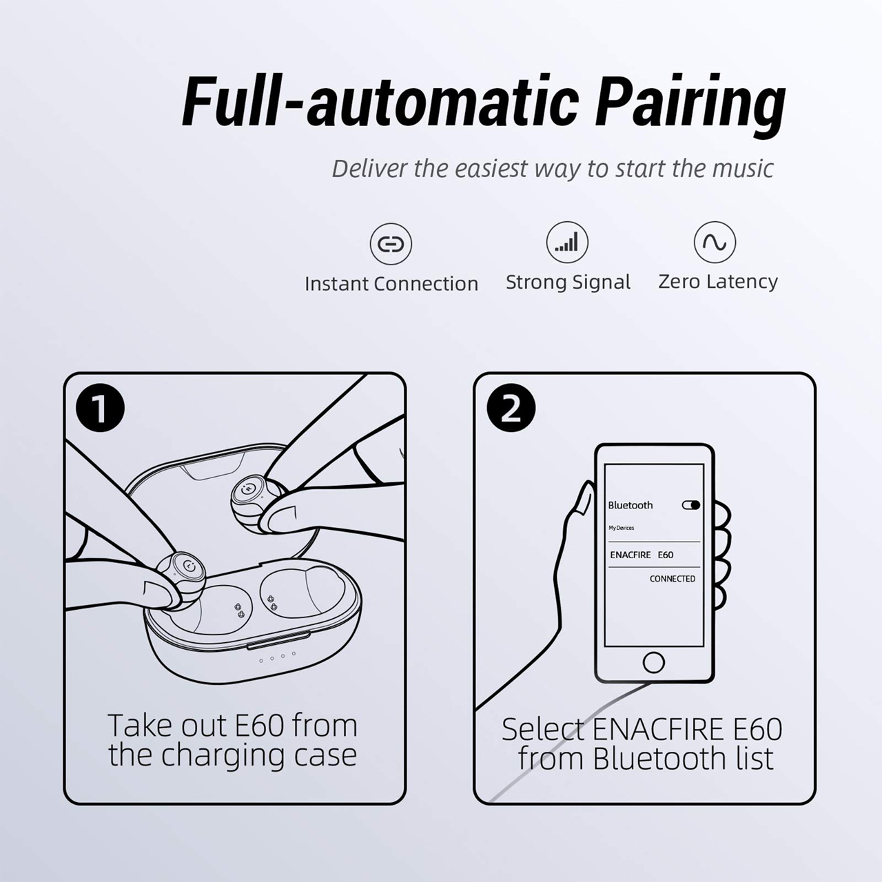 هدفون بلوتوثی ایناکفایر مدل E60