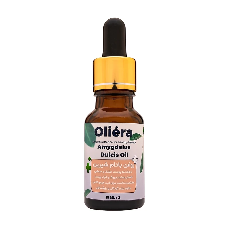 روغن بادام شیرین اُلیئرا مدل A حجم 15 میلی لیتر