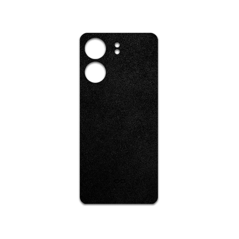 برچسب پوششی ماهوت مدل Black-Chamois-Leather مناسب برای گوشی موبایل شیائومی Redmi 13C