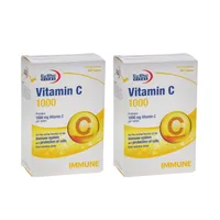 قرص ویتامین ث یورو ویتال - 1000 میلی گرم دو بسته 60 عددی