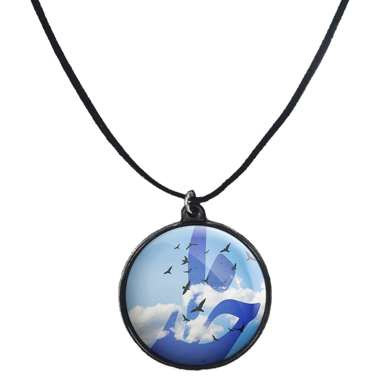 گردنبند پرمانه طرح خدا کد pmb.6464 مدل دو طرفه