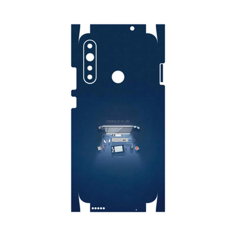 برچسب پوششی ماهوت مدل Programming 3-FullSkin مناسب برای گوشی موبایل جی پلاس P10