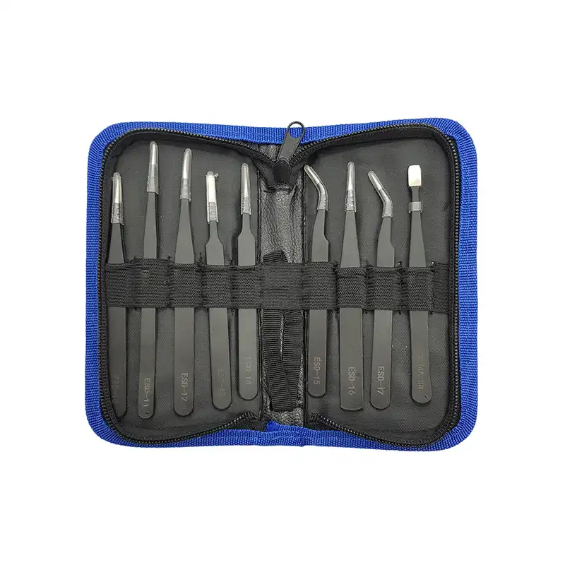 انبر پنس مدل ESD مجموعه 9 عددی