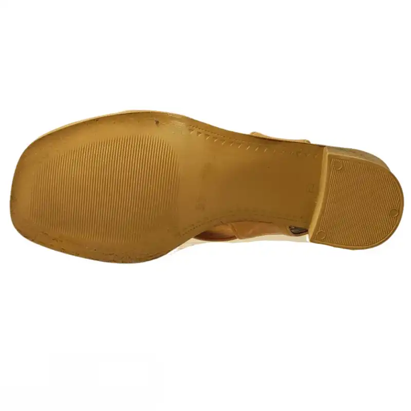 صندل زنانه مدل چرم طبیعی کد 630.1