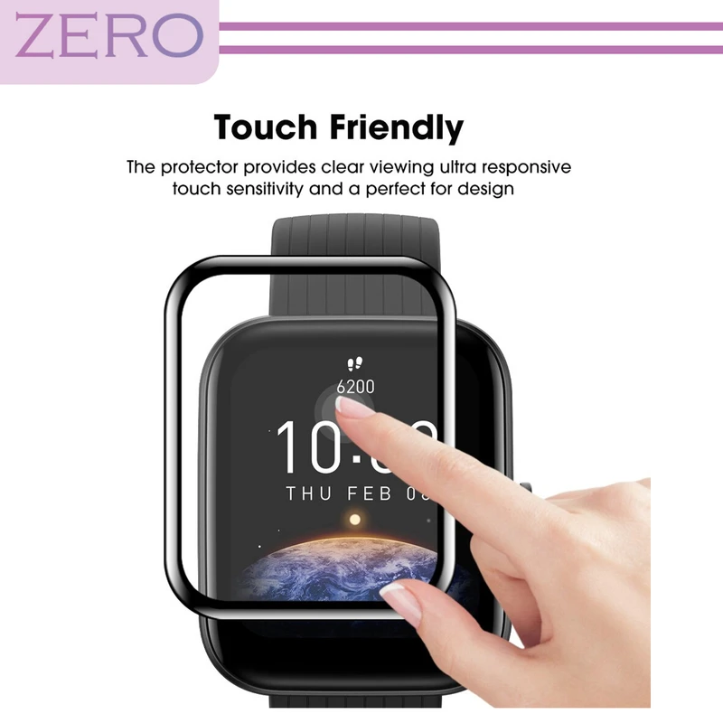 عکس شماره 4 : محافظ صفحه نمایش نانو زیرو مدل pmma-zr مناسب برای ساعت هوشمند شیائومی redmi watch 3-watch 3 active