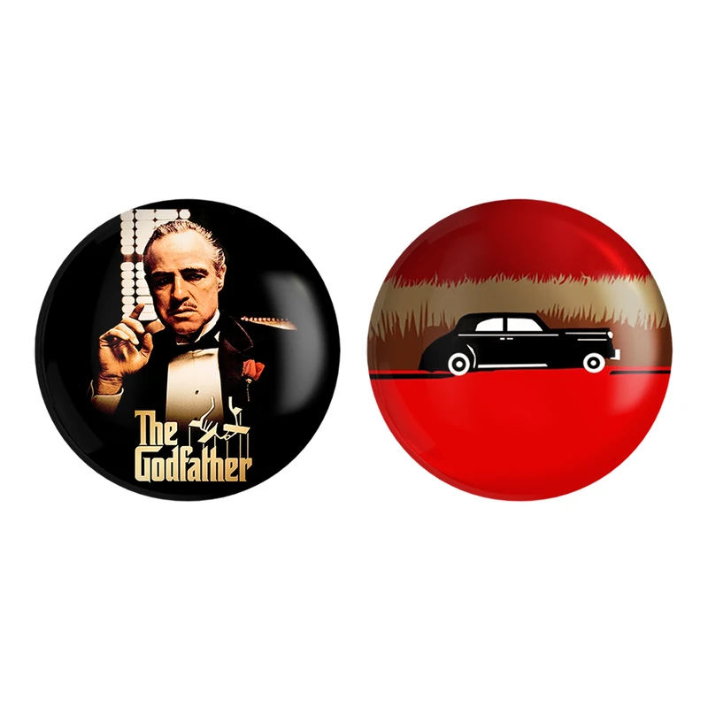 مگنت خندالو طرح پدرخوانده The Godfather کد 1015410148 مجموعه 2 عددی