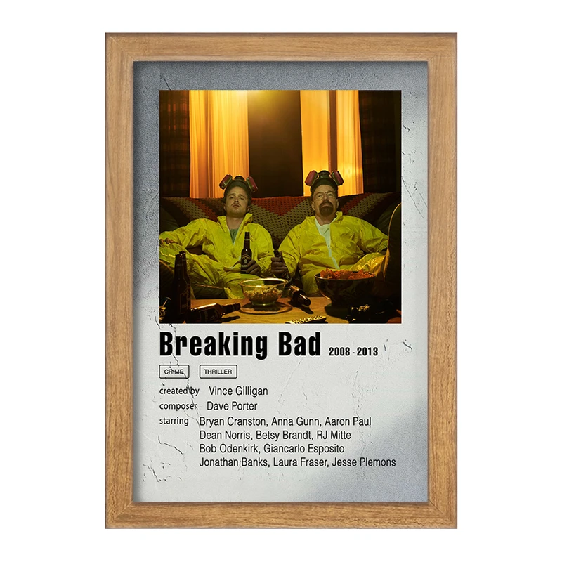 تابلو خندالو مدل بریکینگ بد (Breaking Bad) کد F11297