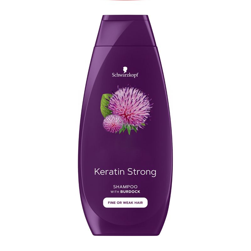 شامپو تقویت کننده مو شوآرزکوف مدل Keratin Strong حجم 400 میلی لیتر -  - 2