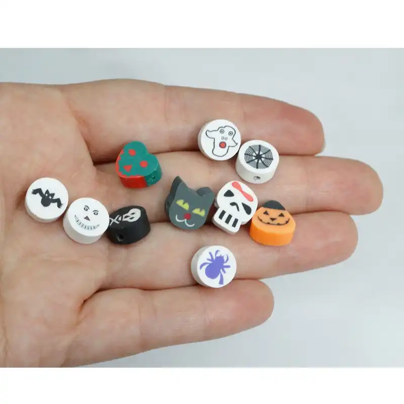 مهره فیمو مدل هالووین مجموعه 10 عددی