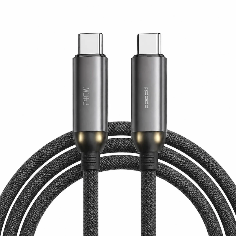 کابل USB-C توکی مدل iph-16-240W طول ۱متر