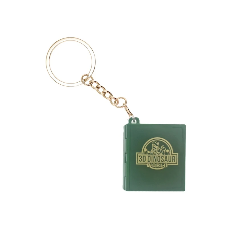 جاکلیدی داتینو مدل کتاب باز شو طرح سه بعدی دنیای پارک ژوراستیک