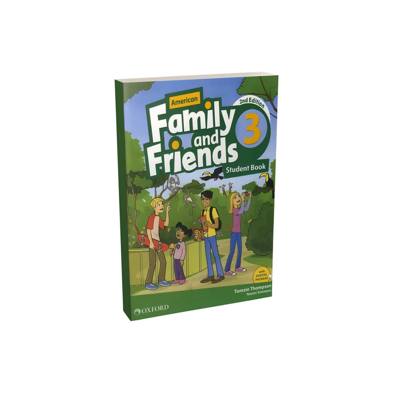 کتاب Family and friends 3 اثر Naomi Simmons انتشارات Oxford