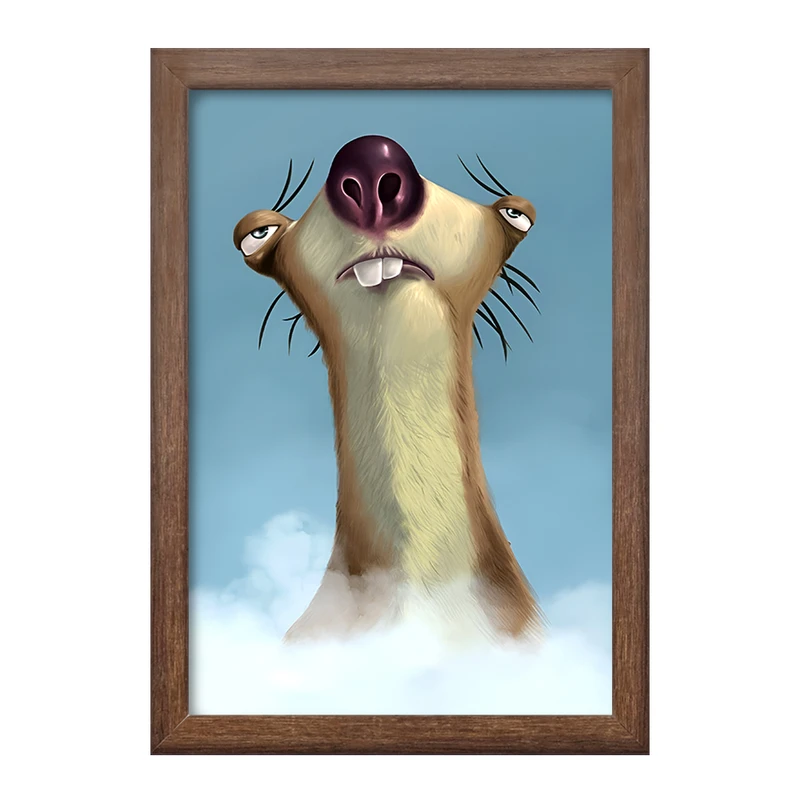 تابلو خندالو طرح سید عصر یخبندان کد F11029