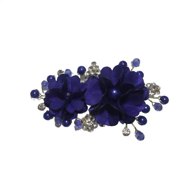 گیره مو زنانه مدل گل مجلسی