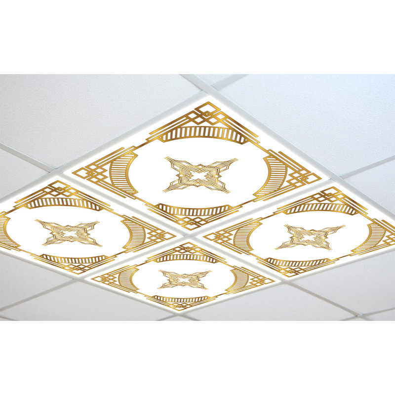 تایل سقفی آسمان مجازی مدل C-11994 سایز 60x60 سانتی متر بسته 4 عددی