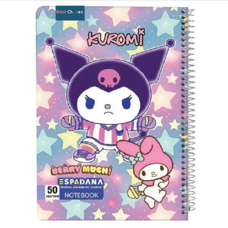 دفتر نقاشی 60 برگ بلوط چین مدل کرومی کد A5-N60-K100