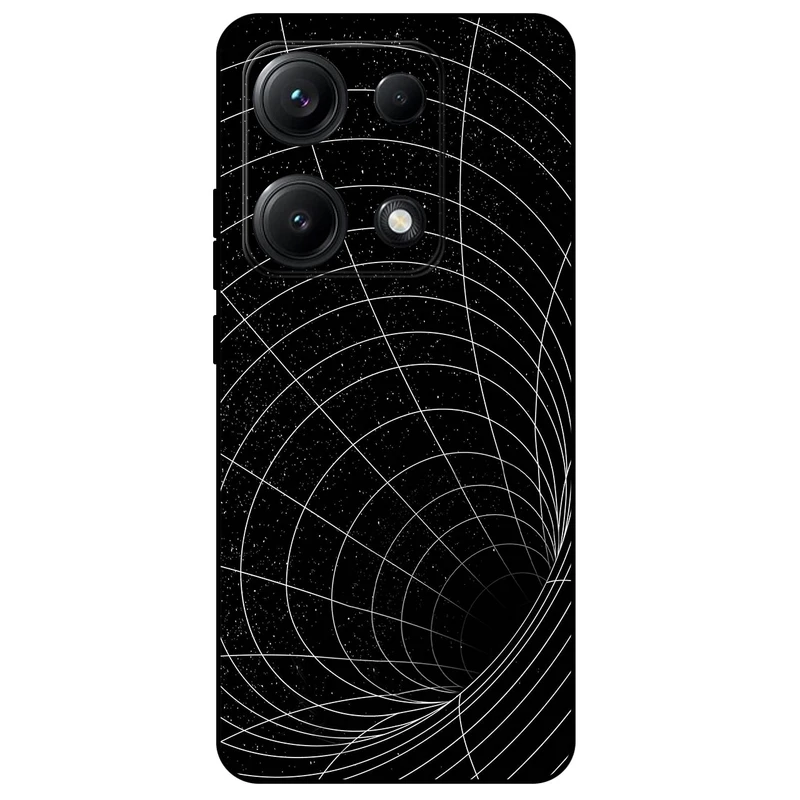 کاور مگافون طرح کرم چاله مدل 8108 مناسب برای گوشی موبایل شیائومی Redmi Note 14S