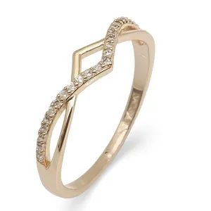 انگشتر زنانه مدل استیل کد cm4127