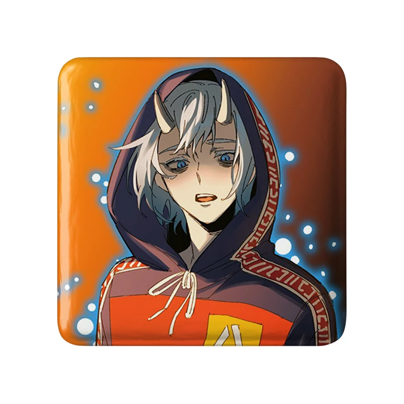 مگنت خندالو طرح الیوت انیمه برج خدا مدل مربعی کد 34936