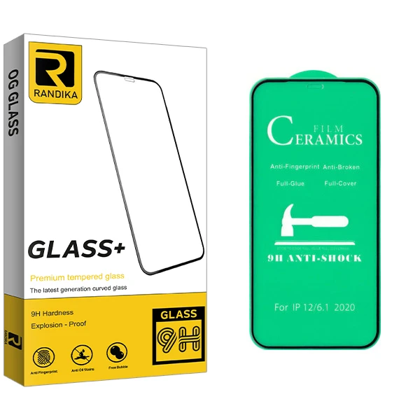 محافظ صفحه نمایش سرامیکی راندیکا مدل Gld مناسب برای گوشی موبایل اپل Iphone 12 / 12 Pro