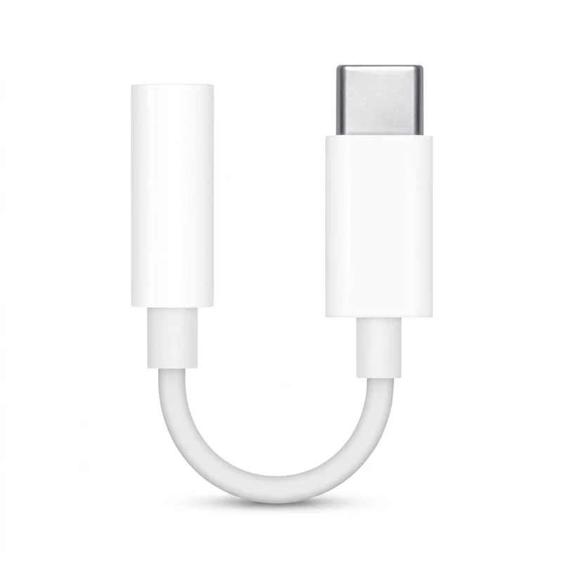 مبدل USB-C به جک 3.5 میلی متری هدفون اپل